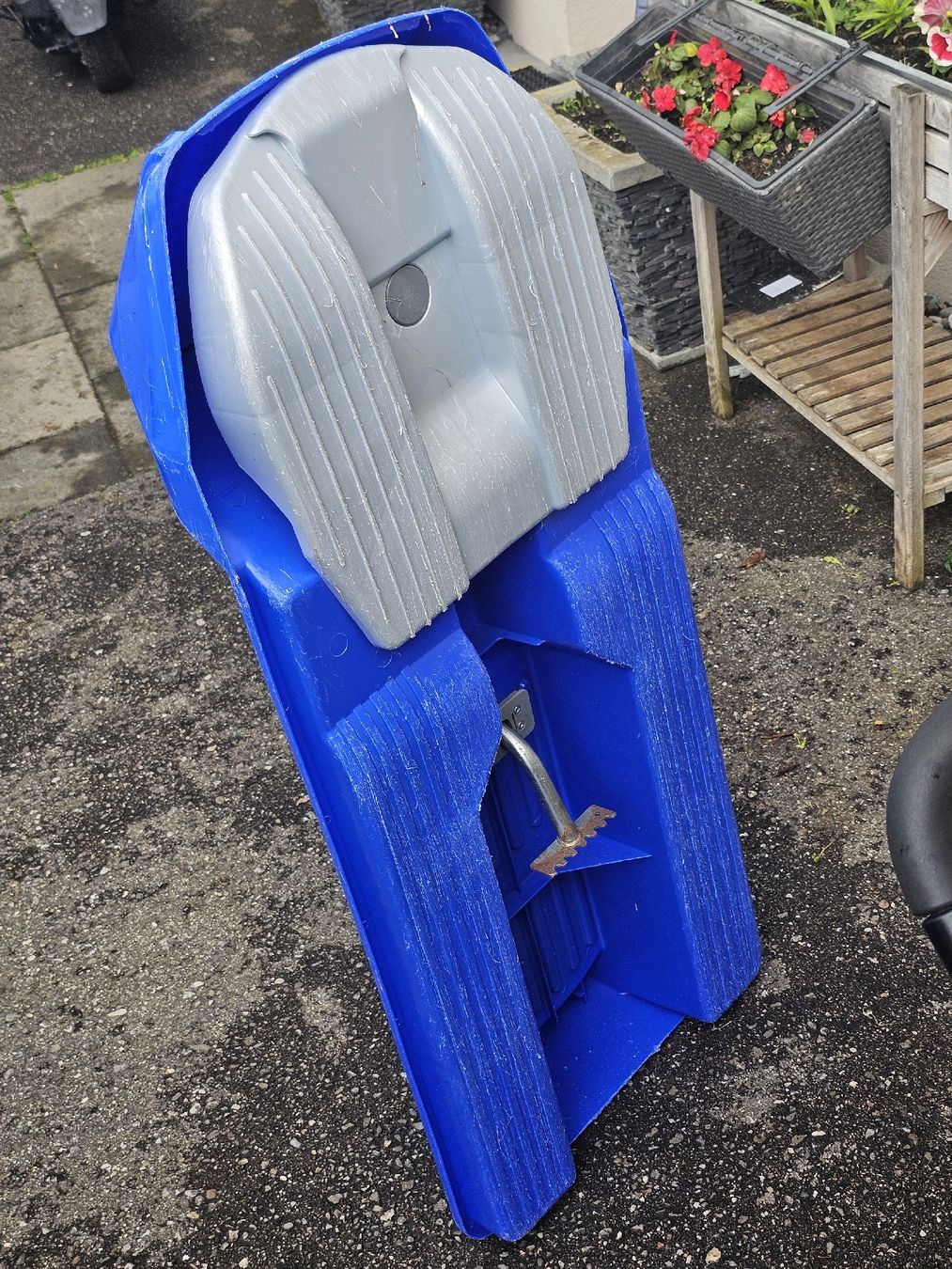 Slitta: Luge Snow Jet 120 bleue – Usato da Bulle venduto da Bflowx 3