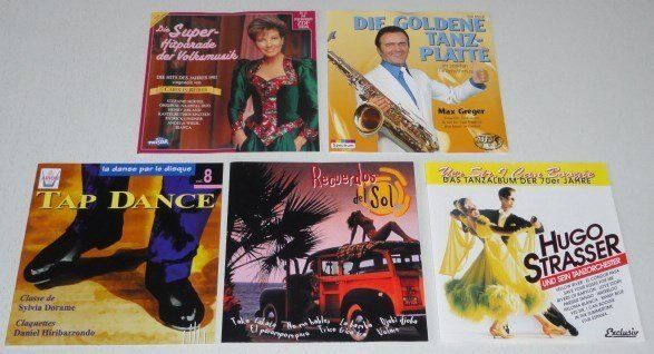 CD: collection 5CD's - Dance Music - Greger, Strasser, Reiber & – Usato da Unterbäch venduto da xazuq