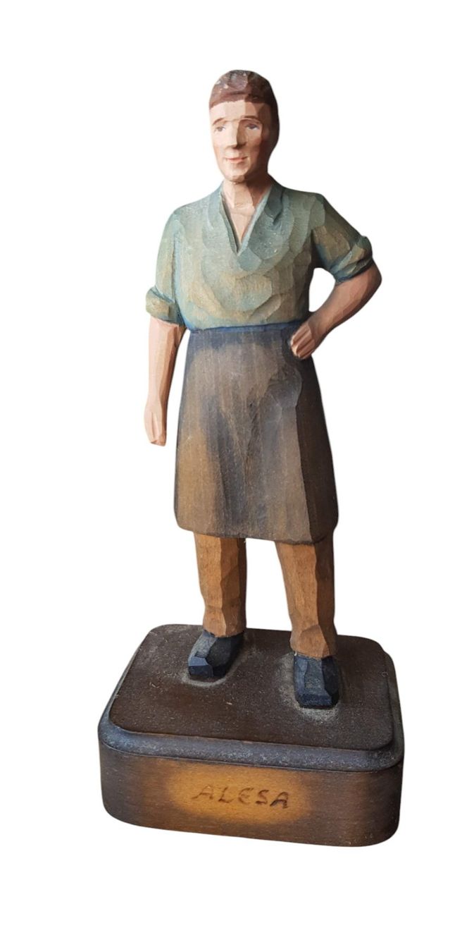 Statuette: Brienzerfigur antik Schuster – Usato da Mörschwil venduto da antiksalon 5