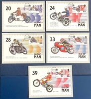 1983 Insel Man ( GB ) Motorradsport Maximumkarten Satz