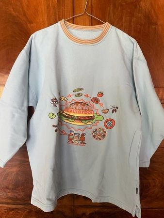 Sweat enfant bleu turquoise clair, 164