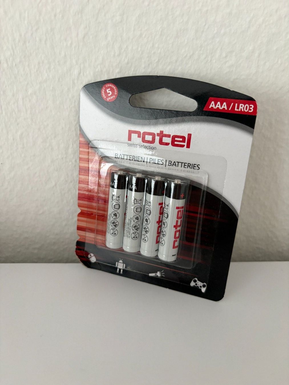 Akkus & Batterien: Rotel AAA/LR03 Batterien – Neu und originalverpackt aus Gossau SG von Sekki0407