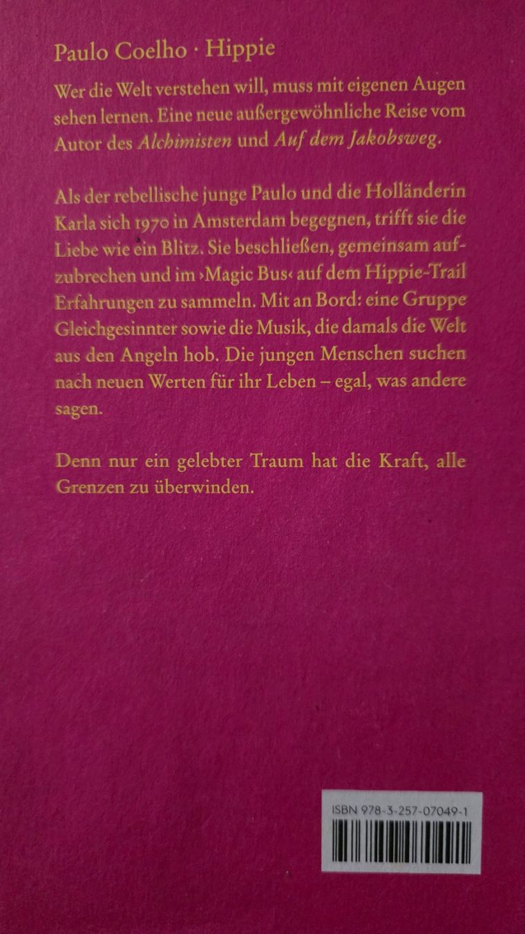 Bücher: Hippie - Paulo Coelho – Neu (gemäss Beschreibung) aus Winterthur von yafe 1
