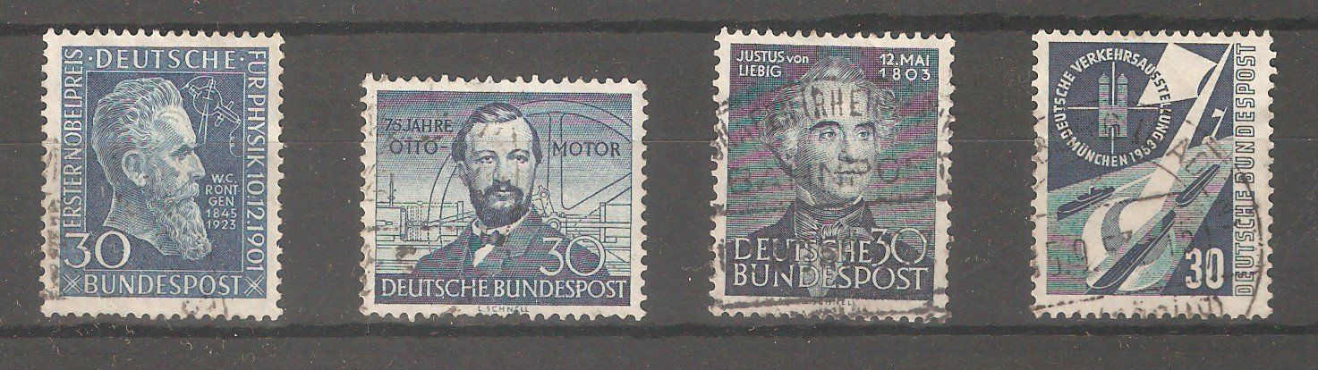 Tutti i francobolli: 147 150 166 170 gest. – Usato da Lausanne venduto da Whorvath