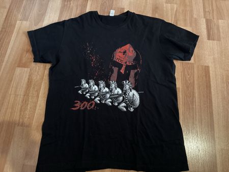 300 Spartaner T-Shirt Gr. L schwarz Film Merch 