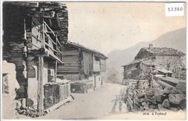 a Finhaut - Interieur du village