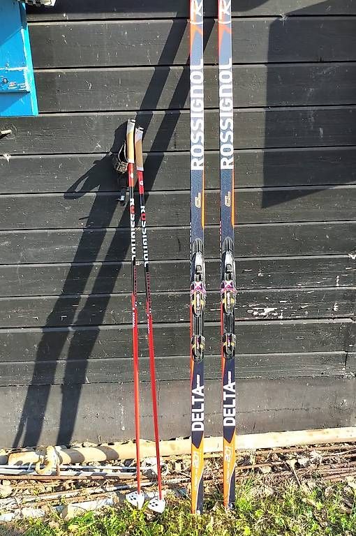 Sci: Skis de fond style classique, pack complet – Usato da Blonay venduto da cva_2jqn