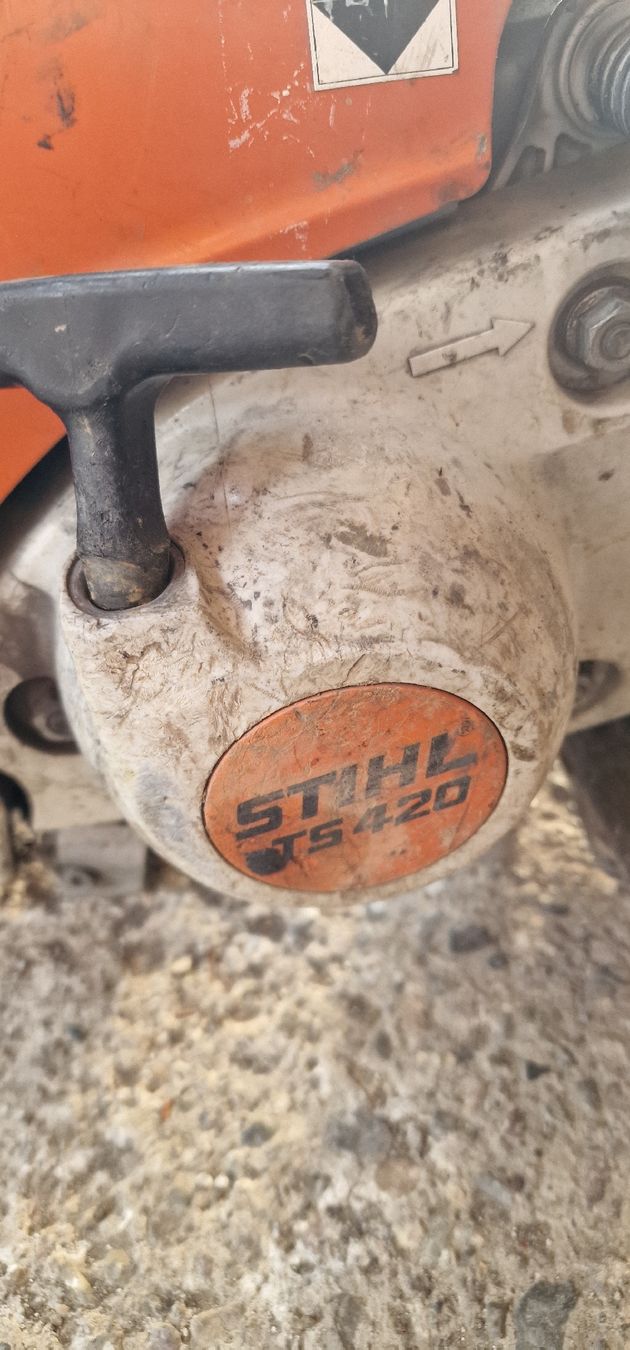 Stihl Tutte le macchine: Stihl TS420 Trennjäger – Difettoso da Tagelswangen venduto da Axel_36 3