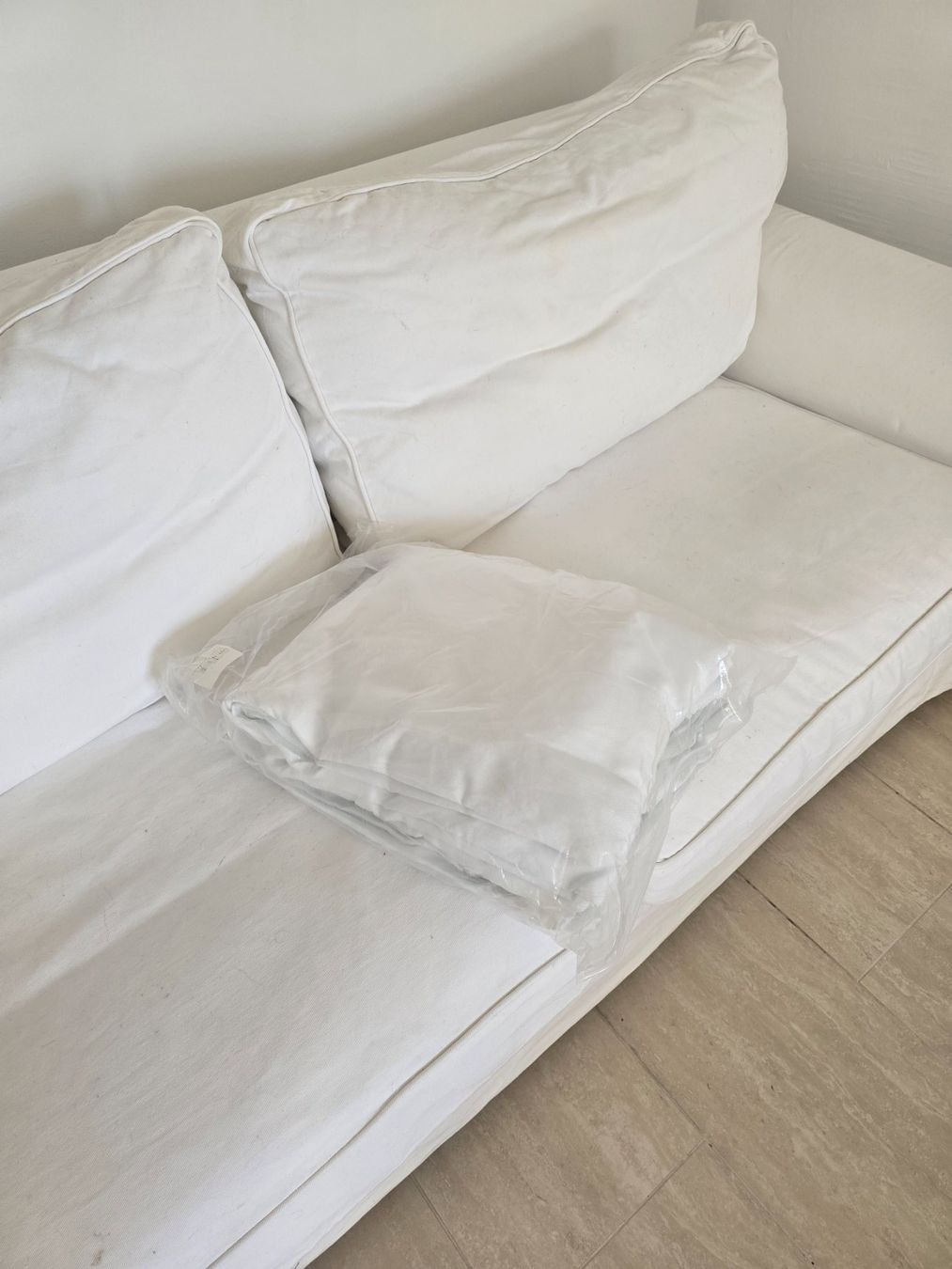 Ikea Sofas: Bettsofa Ektorp weiss – D'occasion à Matzingen par Lilo1407 2