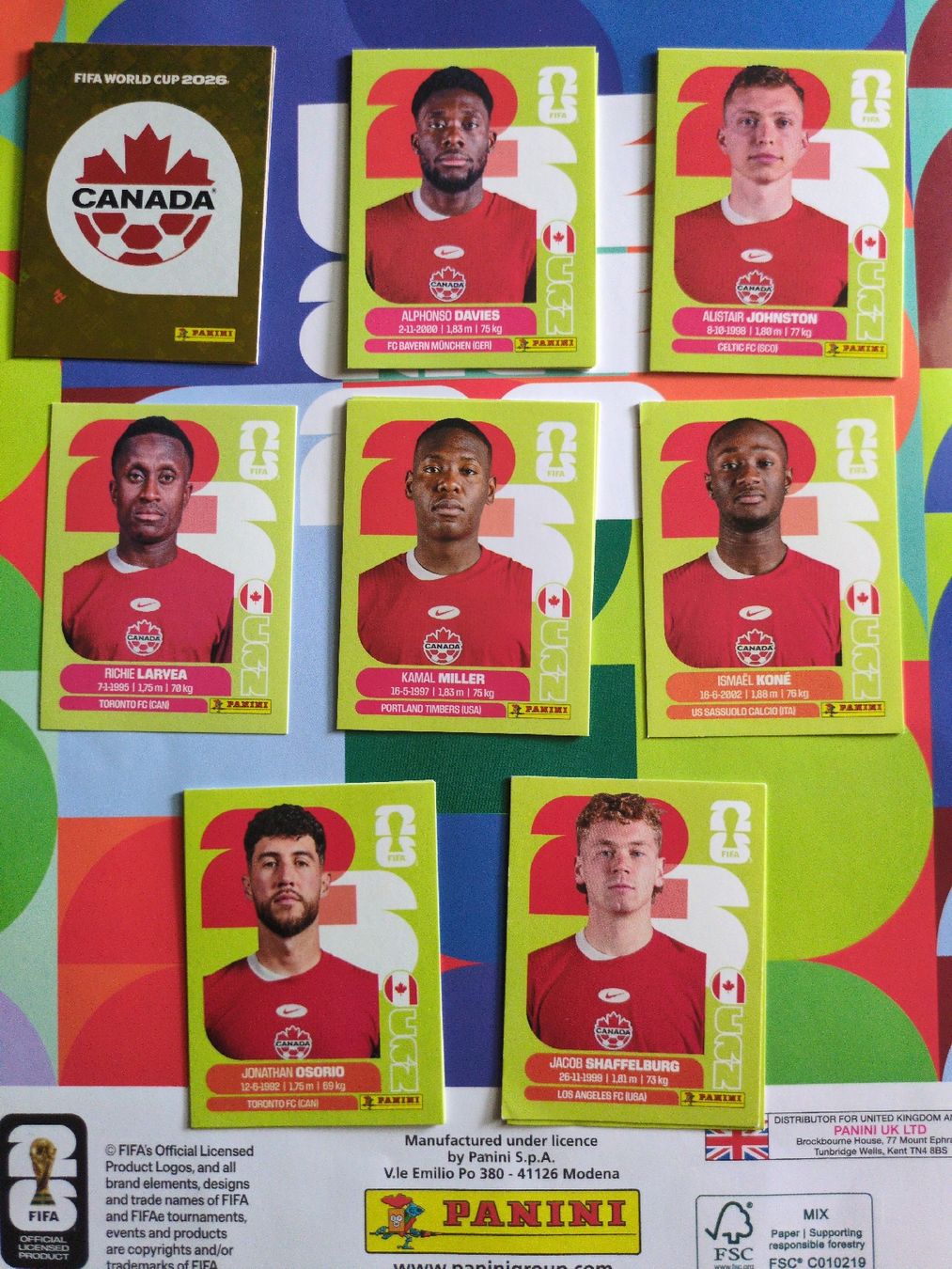 Panini Carte collezionabili: Panini Kanada Set - CAN – Nuovo (secondo la descrizione) da Rapperswil SG venduto da sau_p7ft