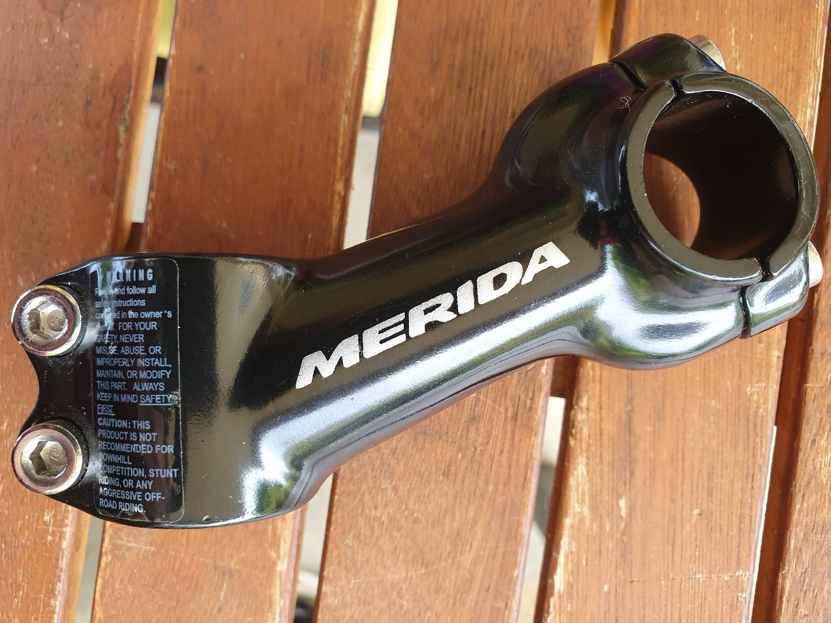 Merida Pezzi di ricambio: Vorbau AHEAD MERIDA 1 1/8" NEU Länge ca. 9cm H2.11 – Nuovo (secondo la descrizione) da Niedergösgen venduto da joh_6txt