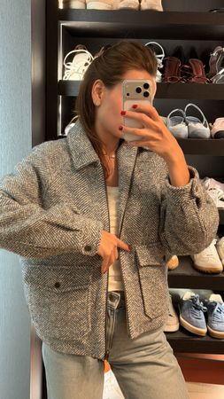 Wool rich jacket 