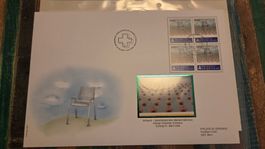 2004 FDC Grossbrief Markenheftchen Landistuhl