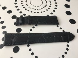 GIRARD-PERREGAUX ORIGINAL - BLACK STRAP LEDER - 22MM - NEW !
