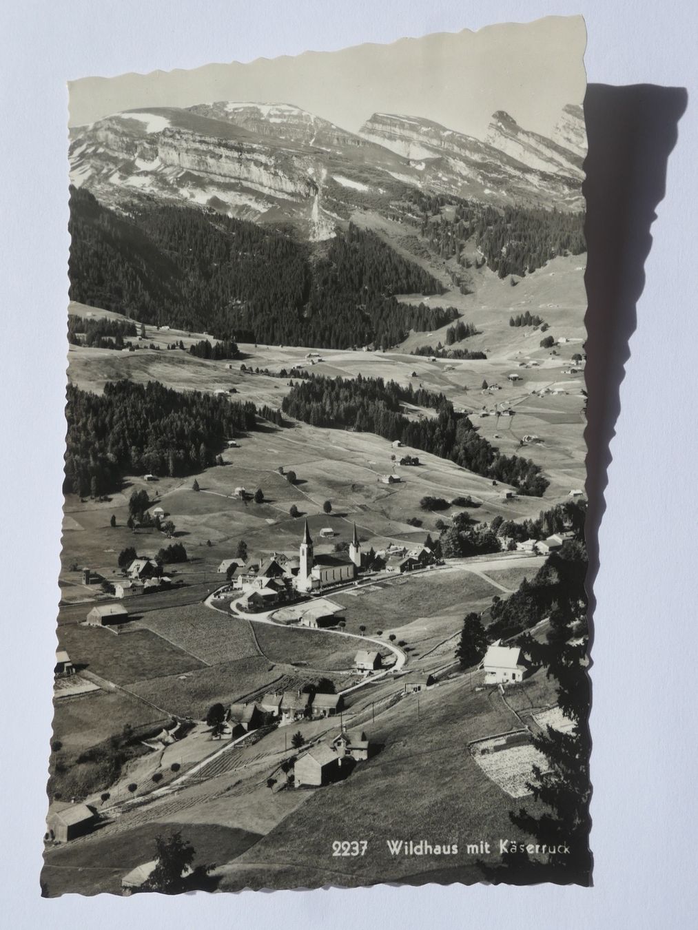 Cartoline postali: Wildhaus mit Käseruck – Usato da Bassersdorf venduto da F-104fan
