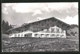 Saanenmöser, Ferienhaus LÄNGGASS BERN, gelaufen 1963