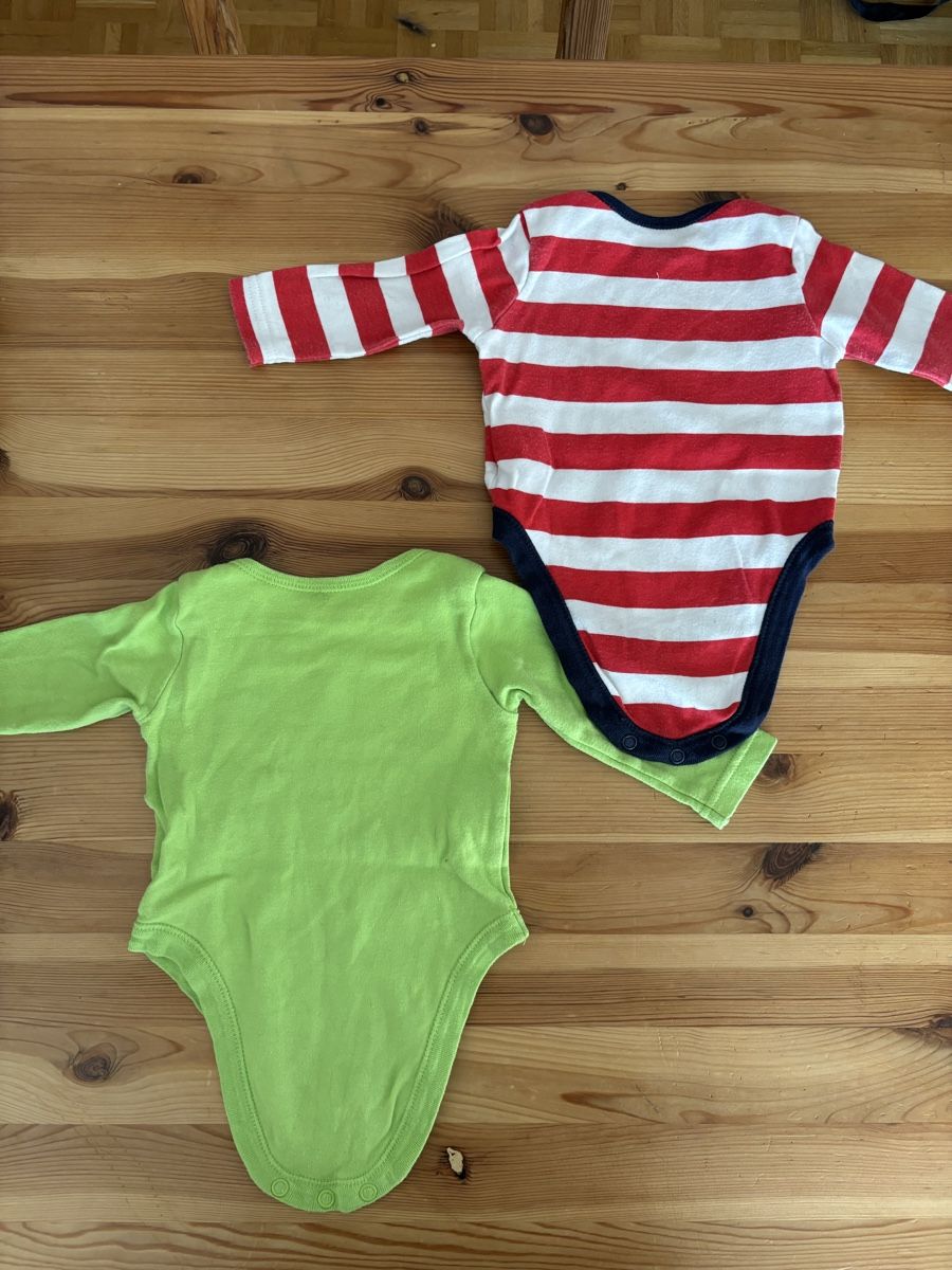 Lotti & Set di vestiti: 2x Langarm-Bodys, mutant ninja turtles, Gr. 62 – Usato da Prêles venduto da 21rena 3