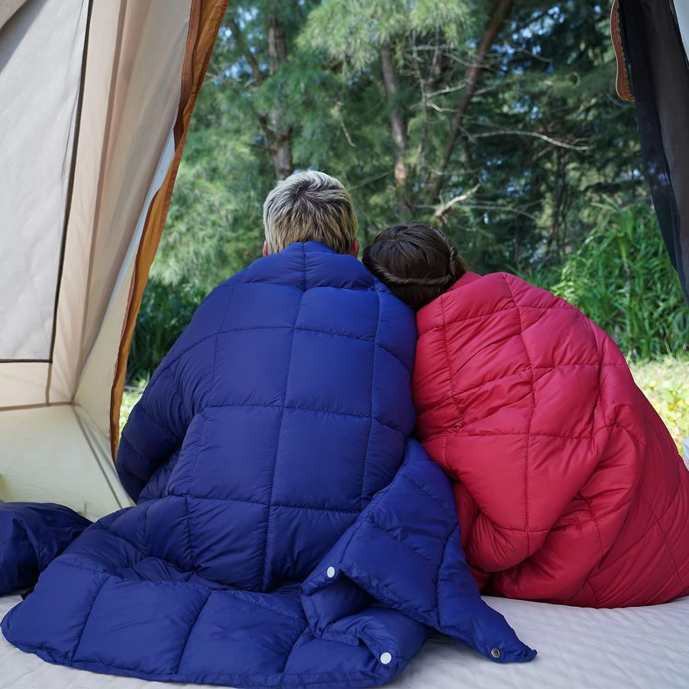 Coperte: Ultraleichte Reisedecke, Campingdecke, kompaktes Packmass – Nuovo e nell'imballaggio originale da Zürich venduto da MueDes 7