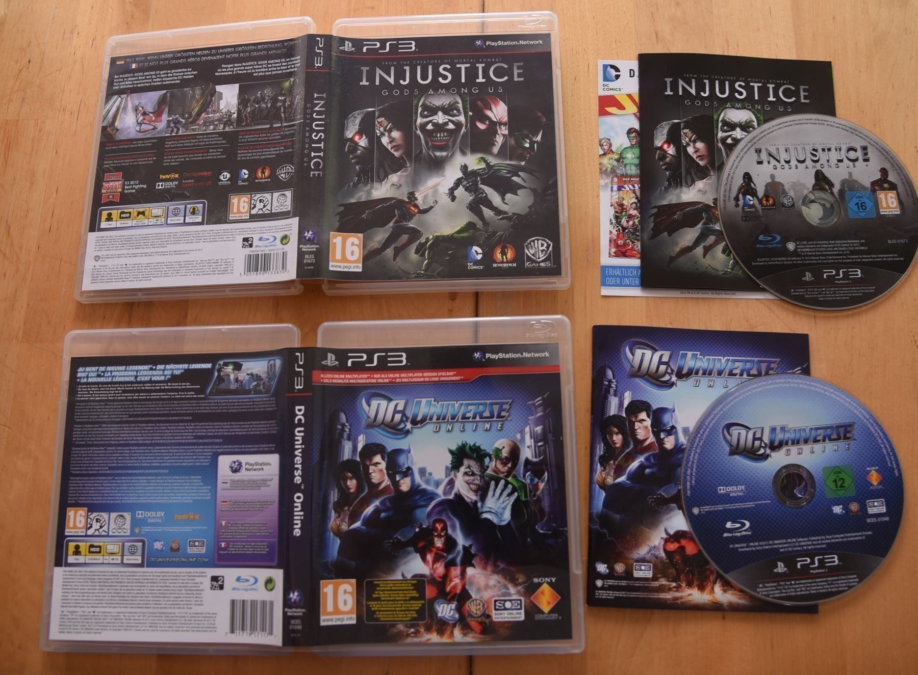 Giochi: Injustice + DC Universe (CIB) PS3 – Usato da Frenkendorf venduto da Fionchen