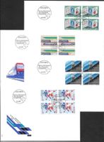 4 FDC 785 - 788 Serie Viererblöcke ET Bern 6.3.1990