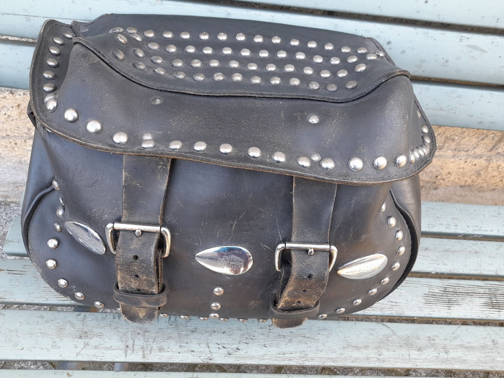 Harley-Davidson Taschen: Leder Satteltaschen Harley Davidson  – Gebraucht aus Menziken von Rseppi 2