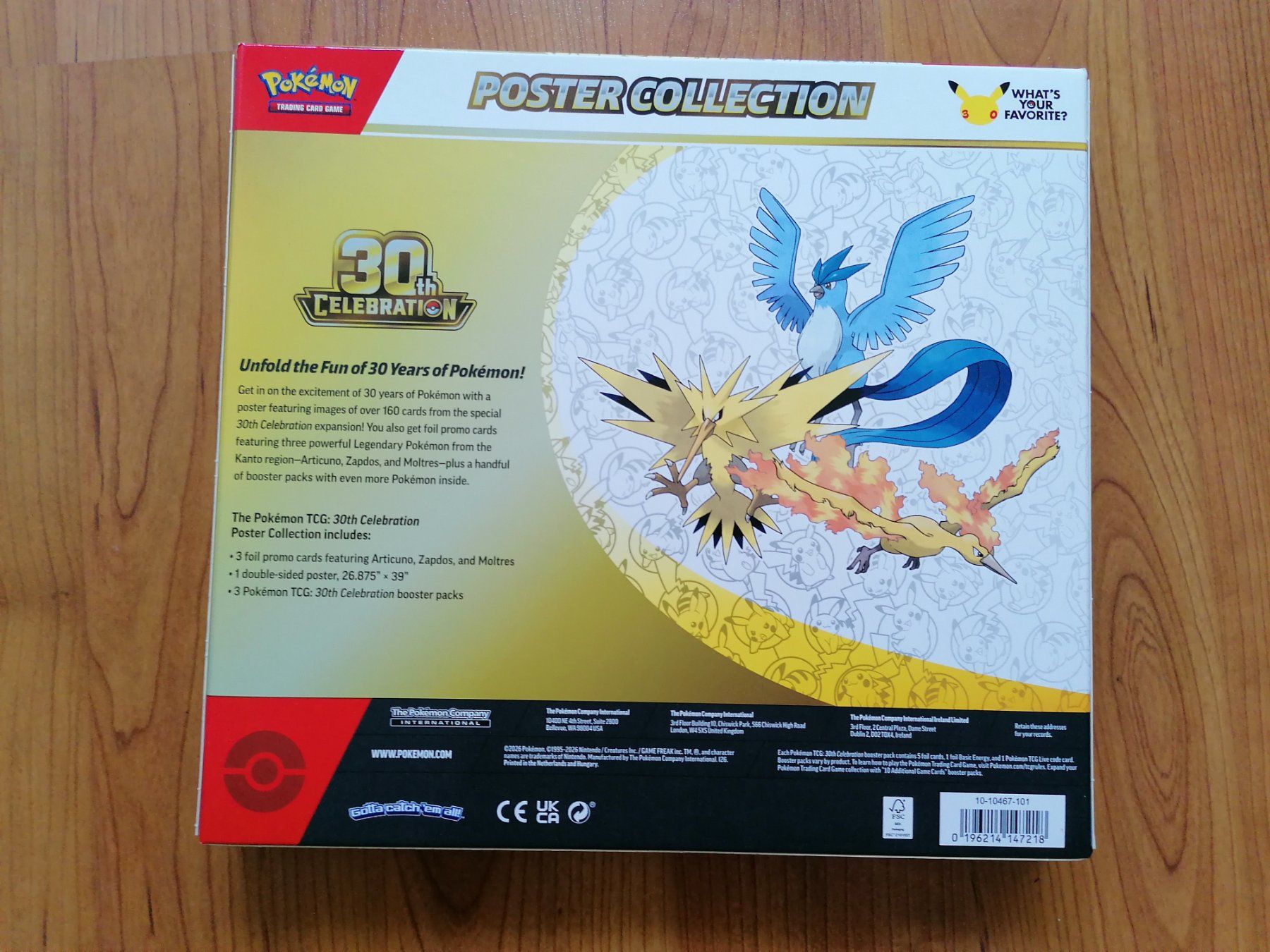 Pokémon Carte collezionabili: Pokemon 30th celebration Poster Collection – Nuovo e nell'imballaggio originale da Sempach venduto da Bluegirl86 1