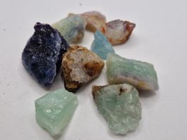 Fluorit Regenbogenfluorit bunt, Namibia (7)