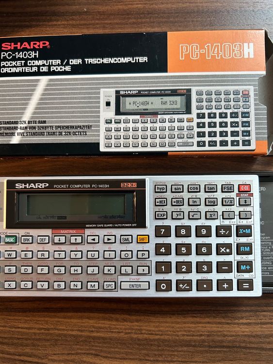 SHARP PC 1401 SHARP PC1403H Kaufen auf Ricardo