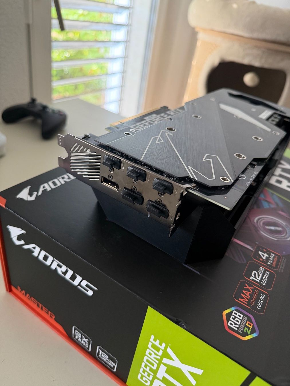 Grafikkarten: Gigabyte RTX 3080 Ti Aorus Master Grafikkarte gebraucht – Gebraucht aus Hindelbank von Diavel.SZ 3