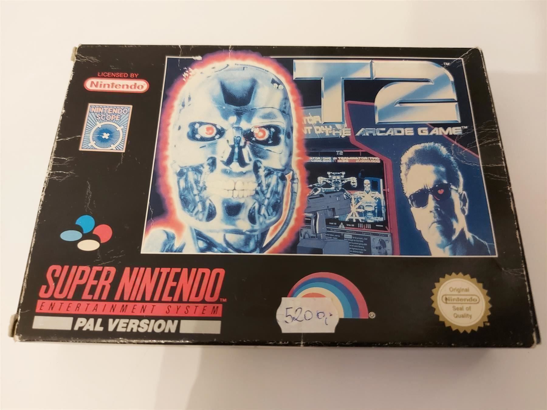 Spiele: Terminator 2 SNES Super Nintendo + OVP – Gebraucht aus Aarau von Kaesekuchen2000