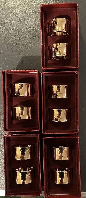 Strumenti musicali: Tischaccessoire Set goldfarben hochwertig  – Usato da Würenlos venduto da pip_5n6d 2