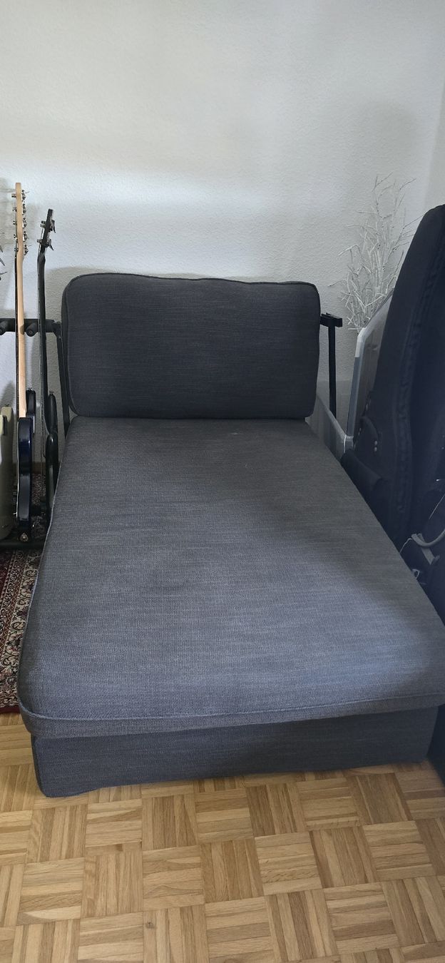 Ikea Sedie a sdraio: Chaise lounge IKEA grau 170cm – Usato da Meilen venduto da Roobiedoobie 1
