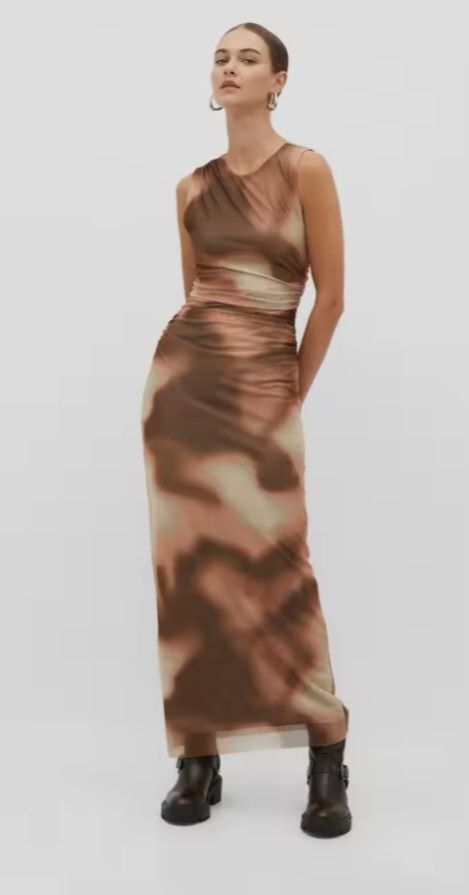 Stradivarius Vestiti: Stradivarius Maxikleid Gr. M, Braun – Nuovo (secondo la descrizione) da Zürich venduto da stefanella 4