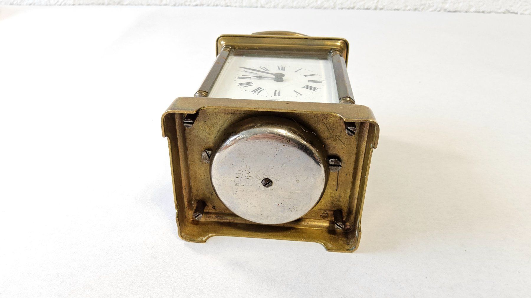 Orologi da terra & Orologi da parete: Ancienne pendulette d'officier – Difettoso da Malleray venduto da Frederic24 4