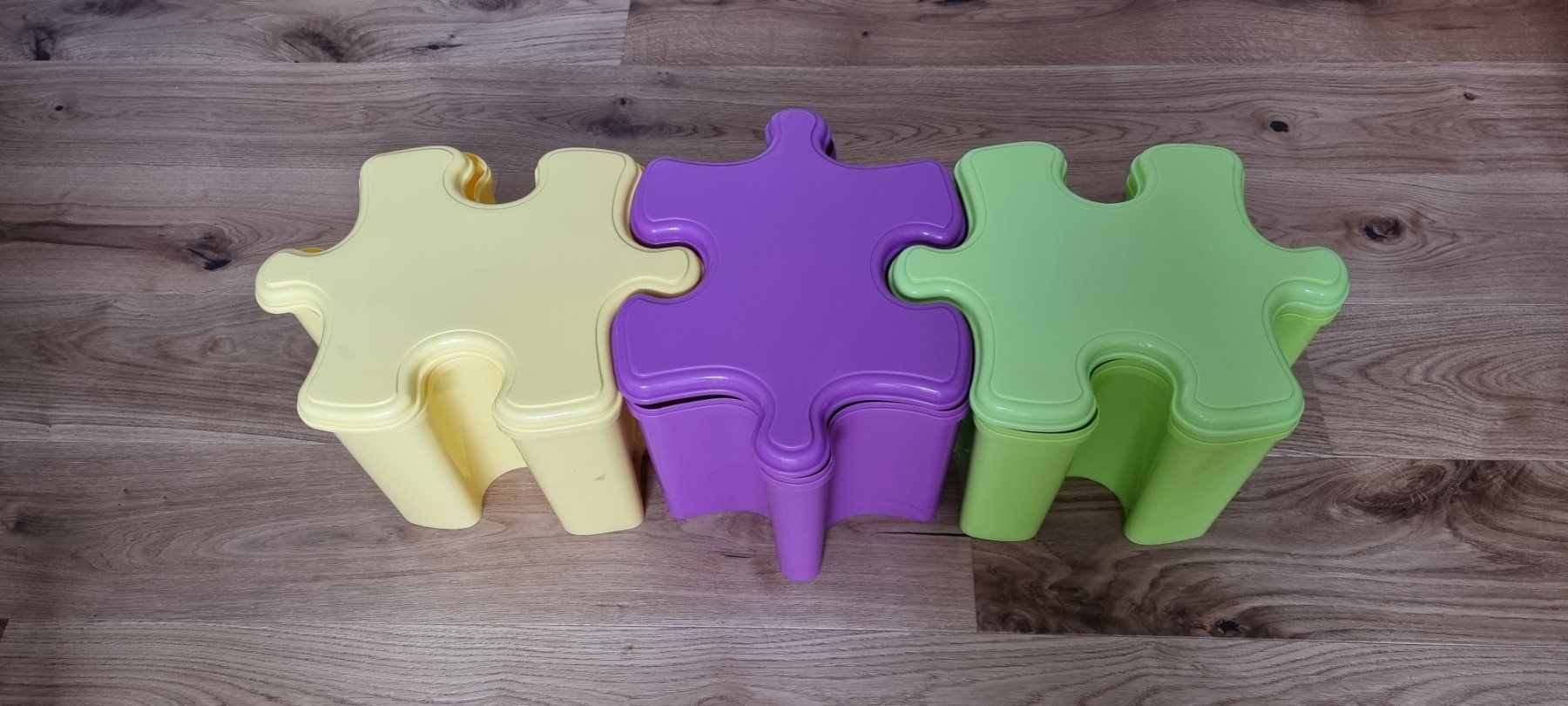 Casse di trasporto: Spielzeugaufbewahrung in Puzzle-Form – Usato da Lachen SZ venduto da allesweg78