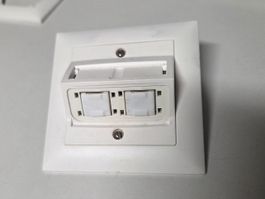 UP-Montageset freenet Kat.6 2× RJ46 UKV inkl. Modul