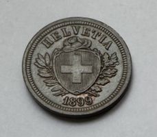 1899 1 Rappen unz/stgl