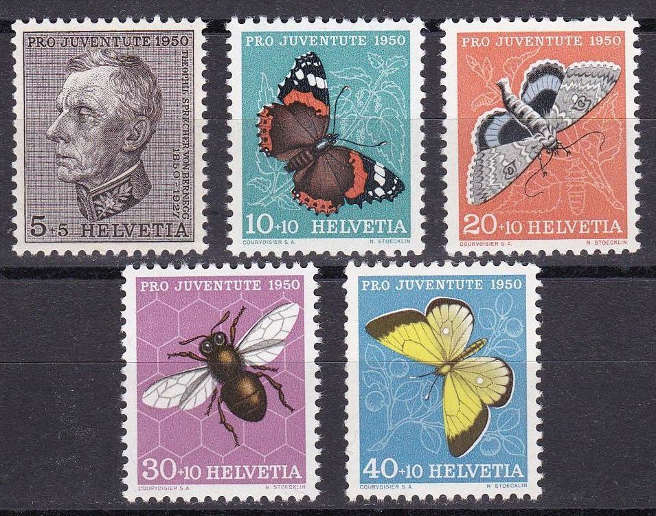 Tous les timbres: Pro Juventute, 1950, postfrisch** – Neuf (Voir description) à Lupfig par lubor