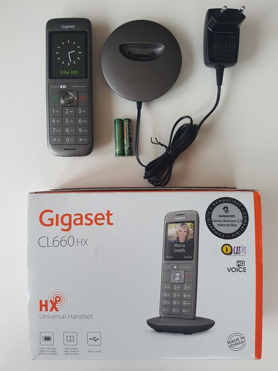 4x Pellicola Protettiva per Gigaset CL660HX Protezione Schermo Antiriflesso