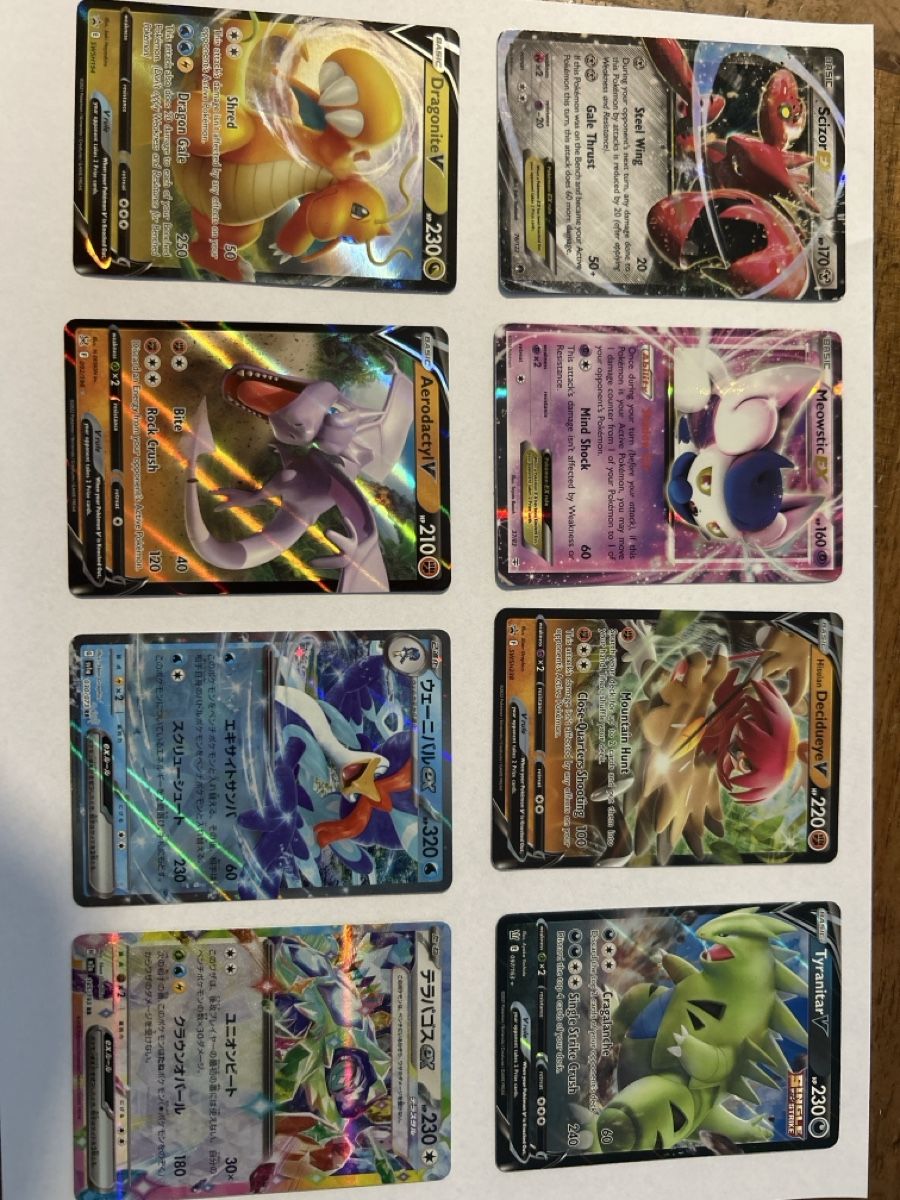 Pokémon Carte collezionabili: Pokemon cards EX/V – Nuovo (secondo la descrizione) da Lausanne venduto da POKEALE