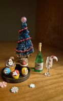 weihnachts  Muffins fürs Puppenhaus/Maileg
