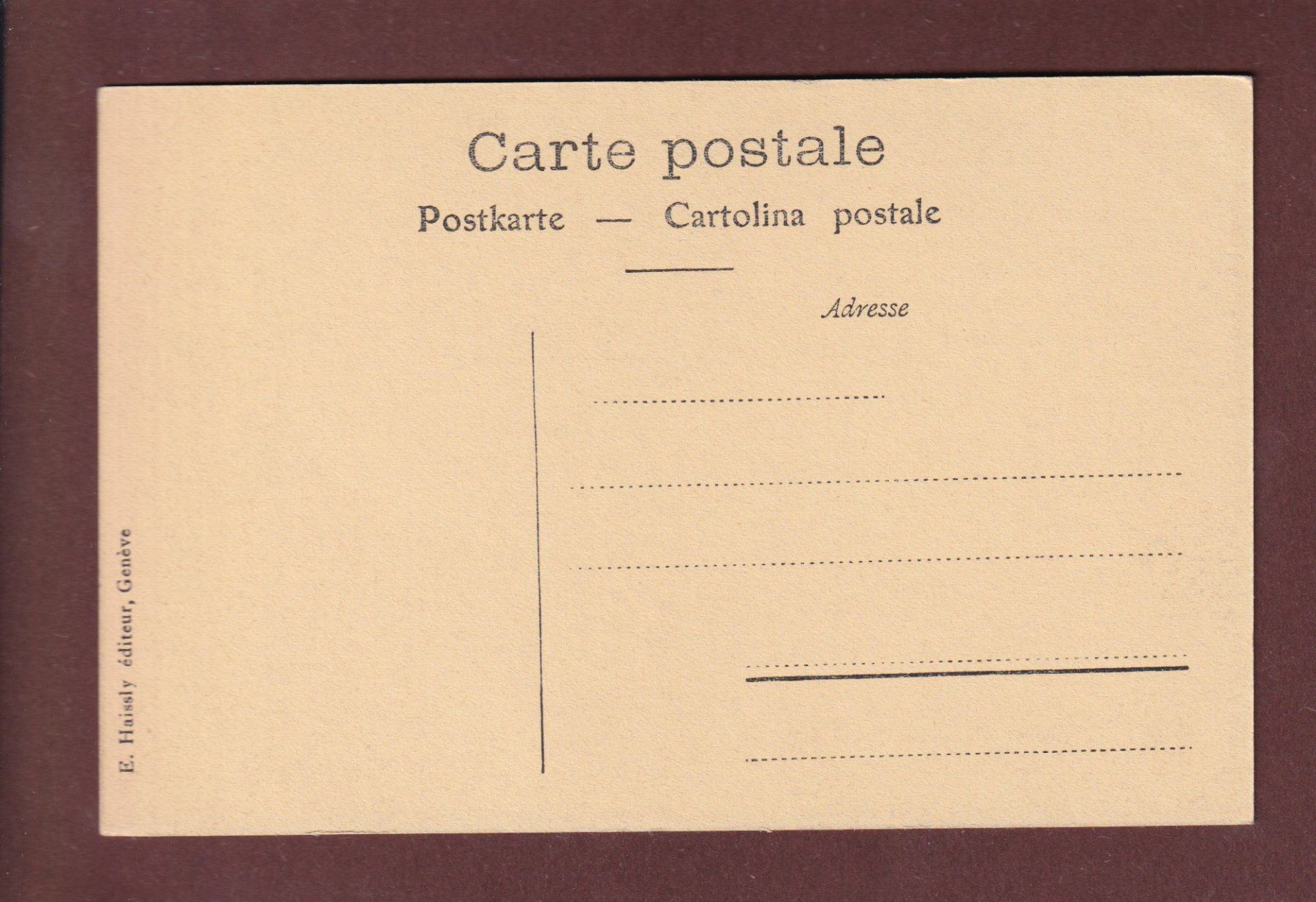 Cartoline postali: LAC LEMAN - Embouchure du Rhône – Usato da Pully venduto da nicecards-shop 1