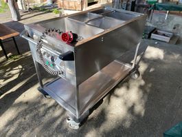 Gastro-Warmhalter Rieber Bain-Marie-Wagen 3 x GN1/1