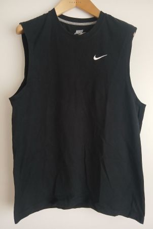 Nike Top Gr L Schwarz Sommer Sport Fitness Top Neuwertig 51