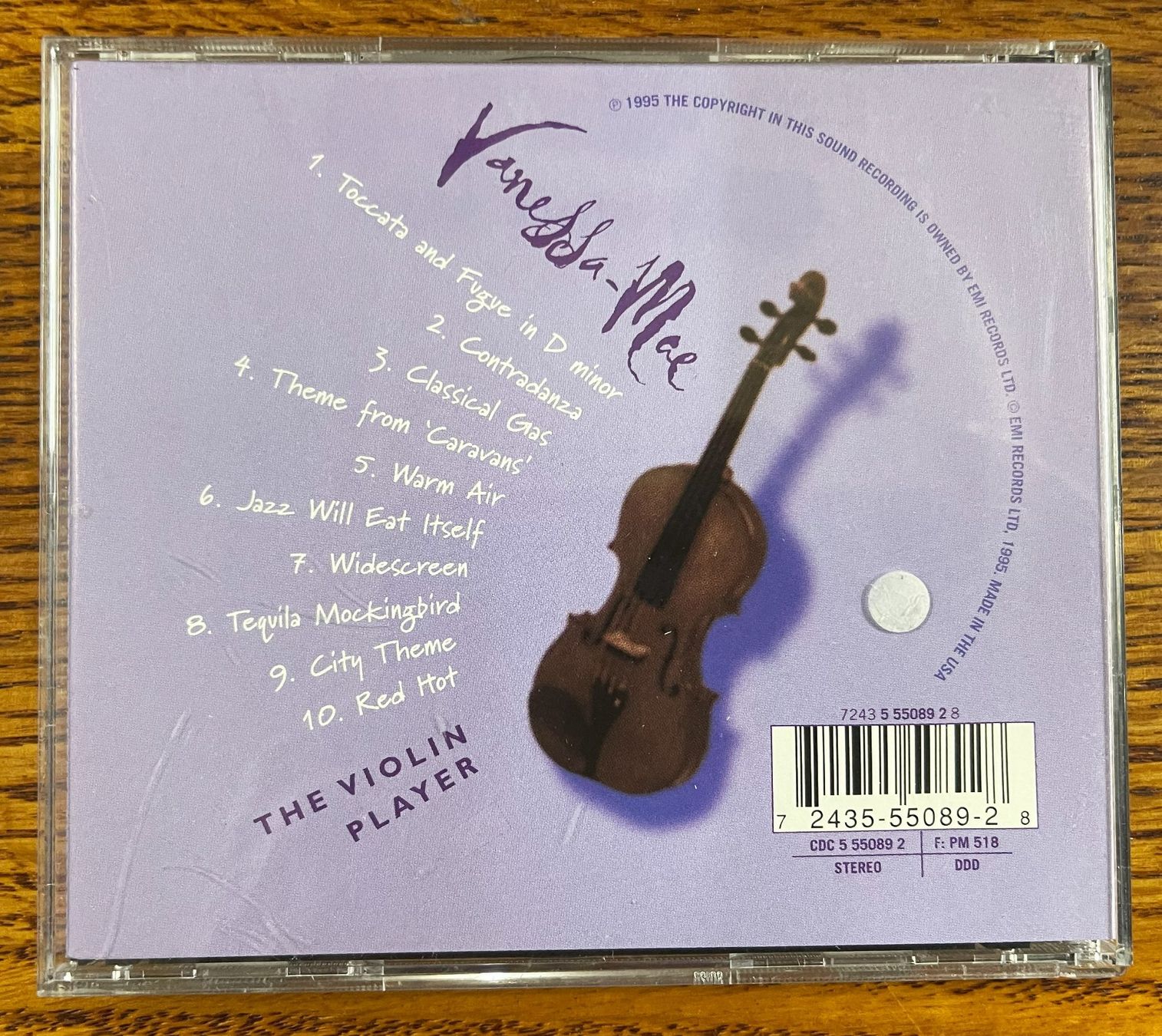 CD: Vanessa-Mae: The Violin Player CD – Usato da Oftringen venduto da Vucki 1