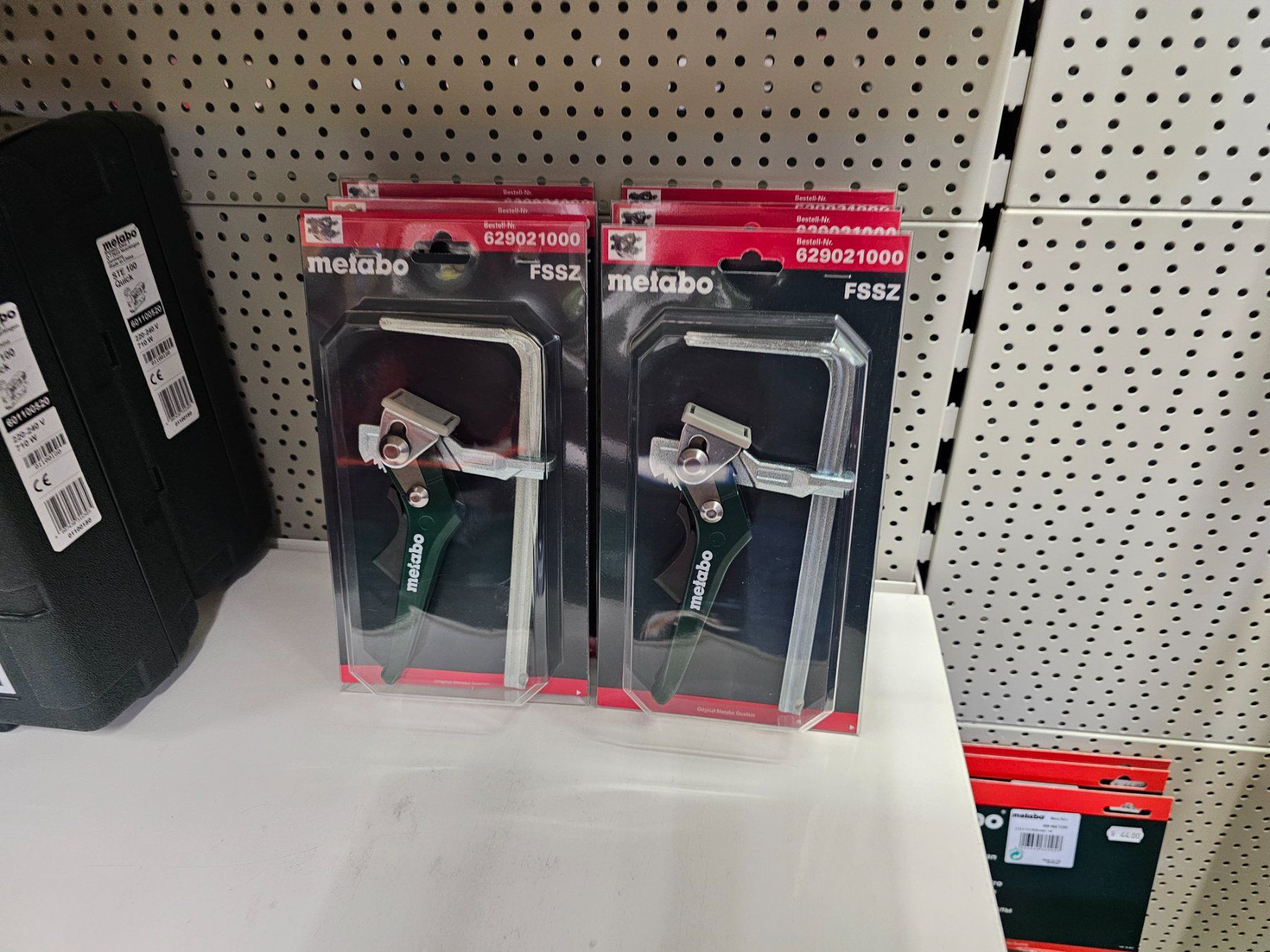 Metabo Alle Werkzeuge: Metabo Schnellspannzwinge FSSZ – Neu und originalverpackt aus Koppigen von Bracher_Mail-House