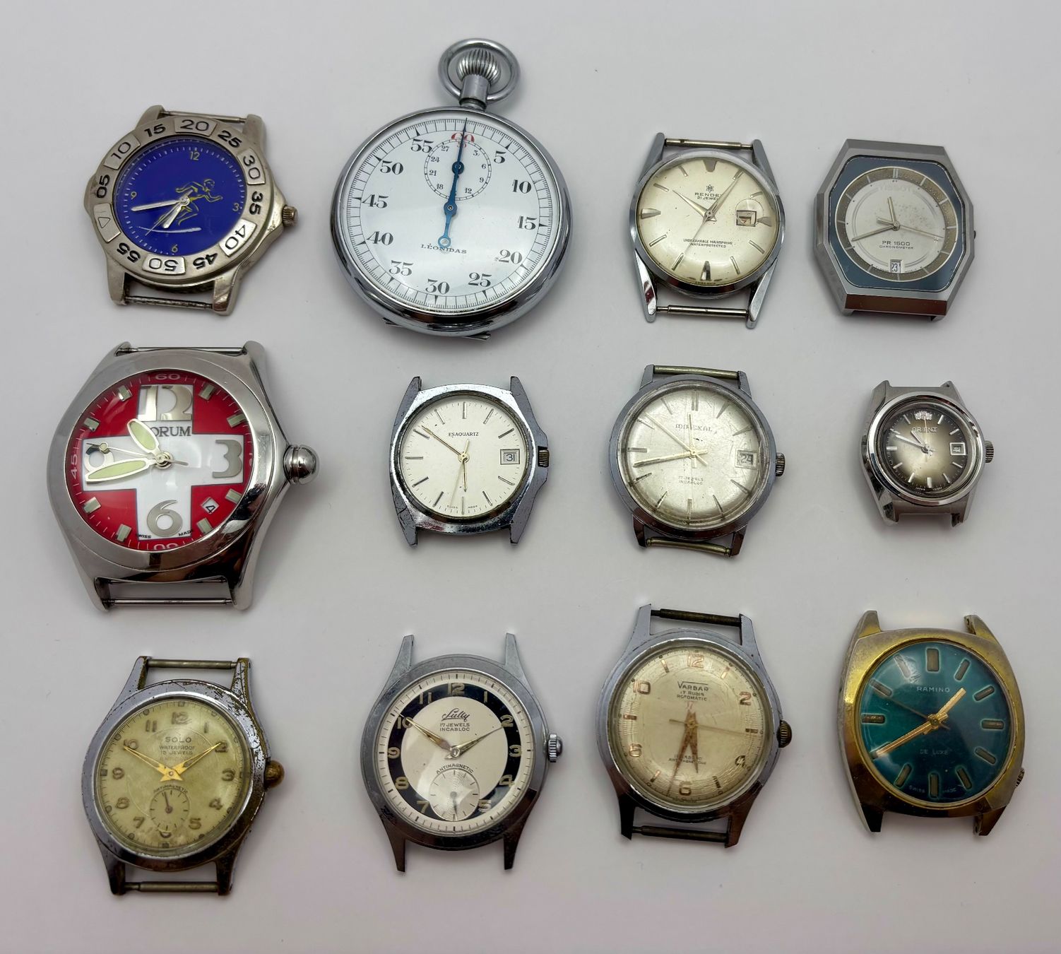 Montres: Mega Uhrenlot – Défectueux à Rorschach par Zeit.werk01