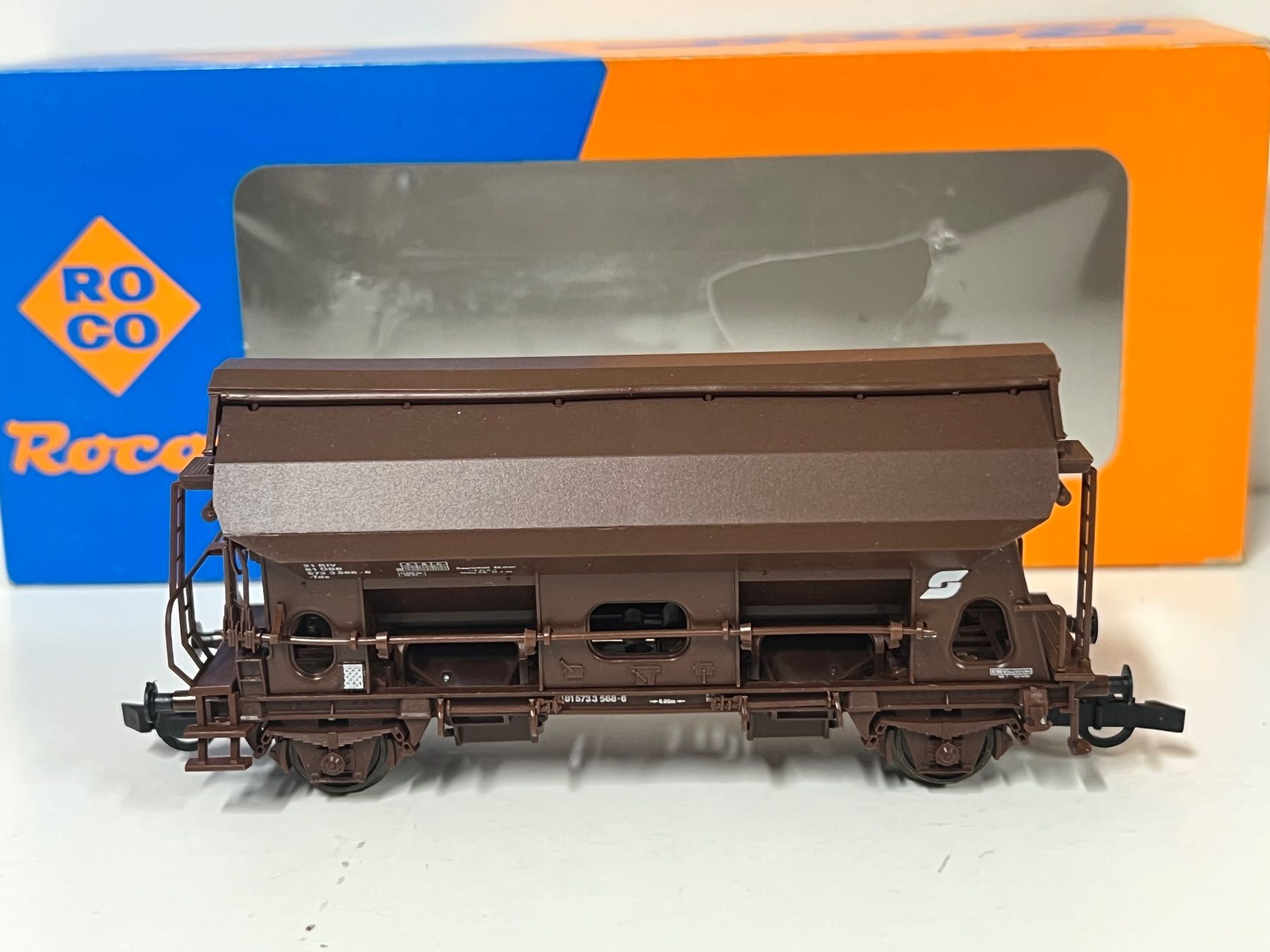 Roco Modellini di ferrovie: Roco Güterwagen 46419 Spur H0 – Usato da Geroldswil venduto da TopTrain54