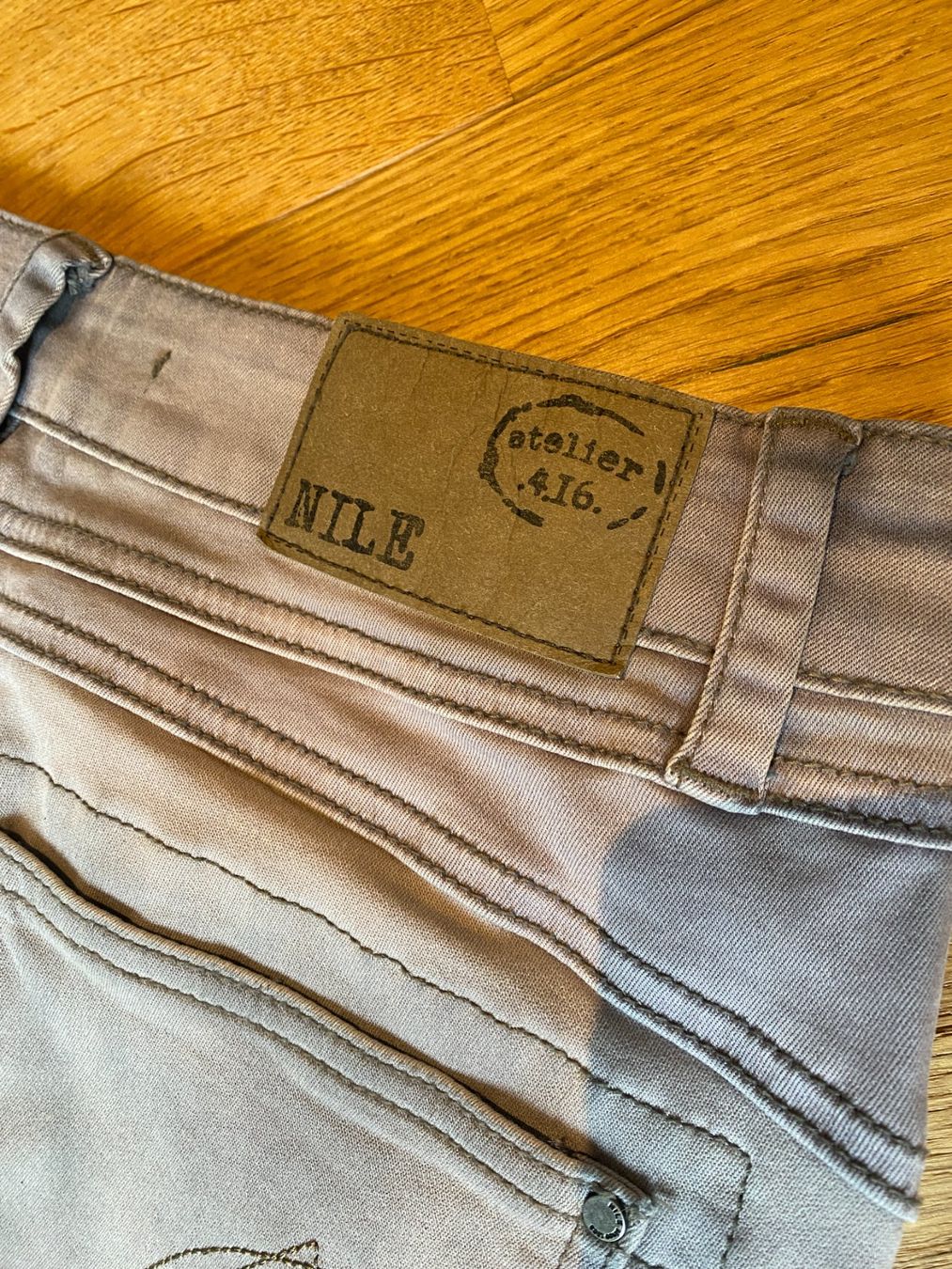Nile Pantaloni: Nile Hose Atelier, Baumwolle, Gr. XS/S – Usato da Amriswil venduto da Egoldi 2