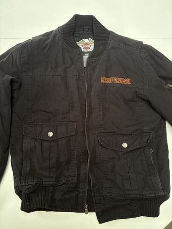 Harley-Davidson Bomberjacke Herren Grösse M schwarz